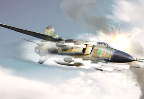 атака, ракеты, Миг-23