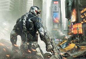 crytek, кризис, город, Crysis 2