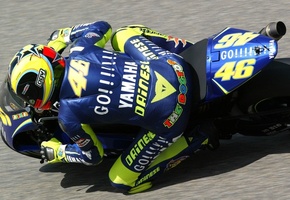 мотокросс, мотоцикл, синий, поворот, трасса, Спотбайк