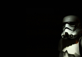 Star wars, звездные войны, черный фон, штурмовик