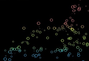 круги, фигуры, Абстракции, цвета, спектр, abstraction