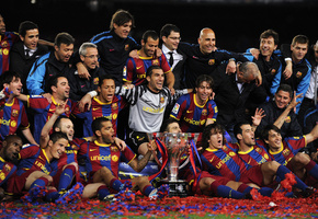 barcelona, Барселона, месси, messi, xavi, иньеста, football, iniesta, spain