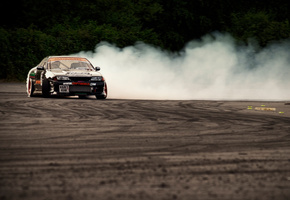 Nissan, driftworks, skyline, r32, black