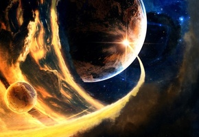 астероид, Комета, планеты, space, метеорит