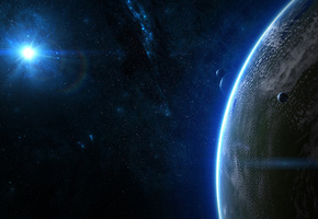 созвездия, планеты, спутники, атмосфера, звезды, Солнце