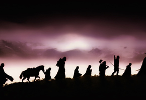 силуэты, Властелин колец, братство кольца