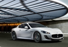 белая, Maserati granturismo 2012, white, auto, мазерати