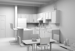 мебель, интерьер, комната, дизайн, кухня, проект, Стиль