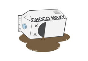 шоколадное, молоко, Milk, dead, пакет, умерло