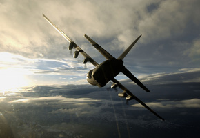 геркулес, lockheed c-130 hercules, самолёт, Военно-транспортный