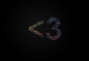 любовь, Минимализм, сердце, текстуры, слова, minimalism