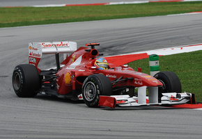 kuala lumpur, ferrari, malaysian gp, sepang, ferrari 150° italia, Formula 1, f1, fernando alonso