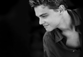 улытка, профиль, Актёр, портрет, лицо, рубашка, leonardo dicaprio, леонардо дикаприо