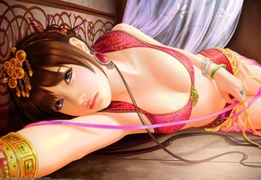 девушка, украшения, Shawli chen