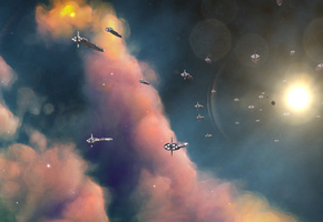 Корабли, космос, флот