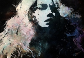 рисунок, девушка, Alex cherry