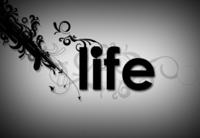 жизнь, life, слово, линии, фигуры, miscellaneous, Разное
