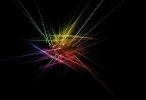 абстракция, фон, чёрный, Линии