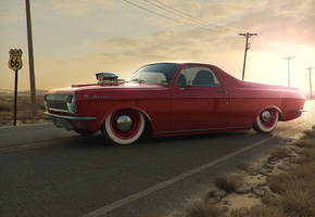 Газ 24, волга, pickup, tuning, закат