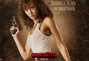 machete, джессика альба, Мачете