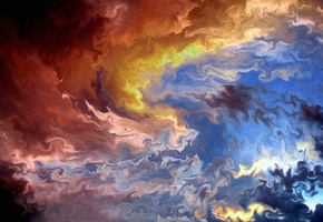 Вода, поверхность, отражение