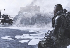 спецназ, оружие, Call of duty, modern warfare 2