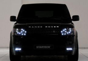 чёрный, Land rover, startech