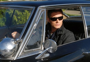 дженсен эклз, импала, Supernatural, дин винчестер, очки