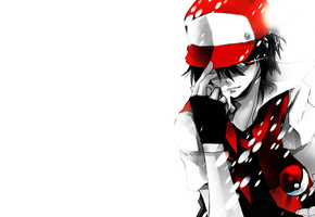 покемон, Pokemon, парень, мультфильм, кепка, pokeball, эш, ash
