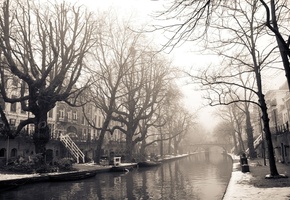 нидерланды, amsterdam, Город, дома, улица, амстердам