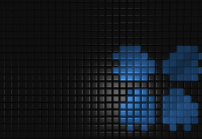 квадраты, плитка, Бабочка