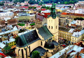 Львов, кафедральный собор, собор, костел, святые места