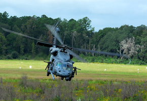 Sh-60 seahawk, полет, пулемет
