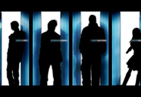 тени, bleach, Блич, ishida uryu, ichigo kurosaki, sado yasutora, inoue orihime