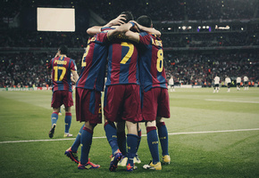 football, iniesta, pedro, manchester united, alves, david villa, champions league, Barcelona