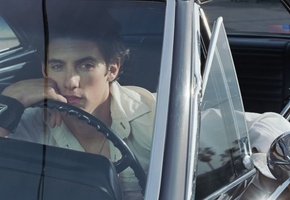 Мило вентимилья, за рулем, авто