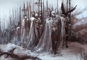 солдаты, императора, копья, доспехи, оружие, Гвардия