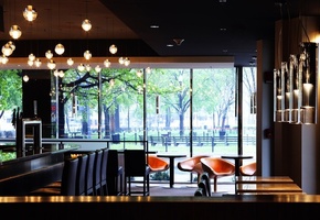 Ресторан, интерьер, мебель, предметы