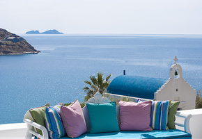 Природа, греция, пейзаж, небо, лето, море