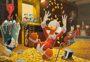 Скрудж макдак, дональд дак, утиные истории, дисней