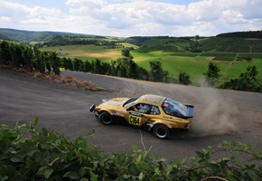 природа, porsche 944, Drift, спорт, rally