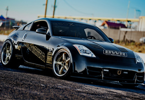 Nissan, тачки, 350z, cars, авто фото, тюнинг, ниссан, авто обои