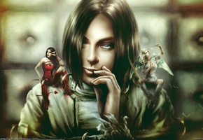 Christian suhr, девушка, дьявол, ангел