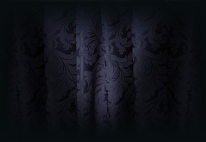 темнота, Занавес, рисунок