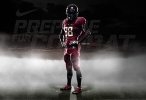 Американский, футбол, шлем