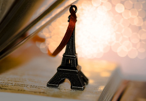 лента, Эйфелева башня, сувенир, статуэтка, брелок