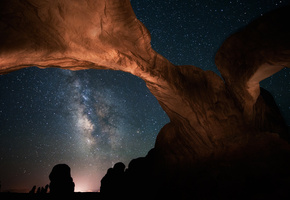 юта, млечный путь, арка, Галактика, 