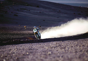 пыль, пустыня, moto racing, мото обои, пустыни, Спорт, дорога