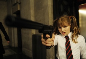 убивашка, пистолет, минди макриди, галстук, Пипец, kick-ass