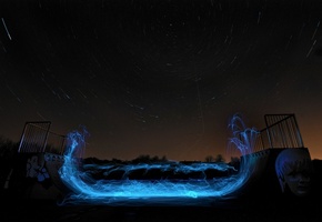 light, свет, Рампа, mini half pipe